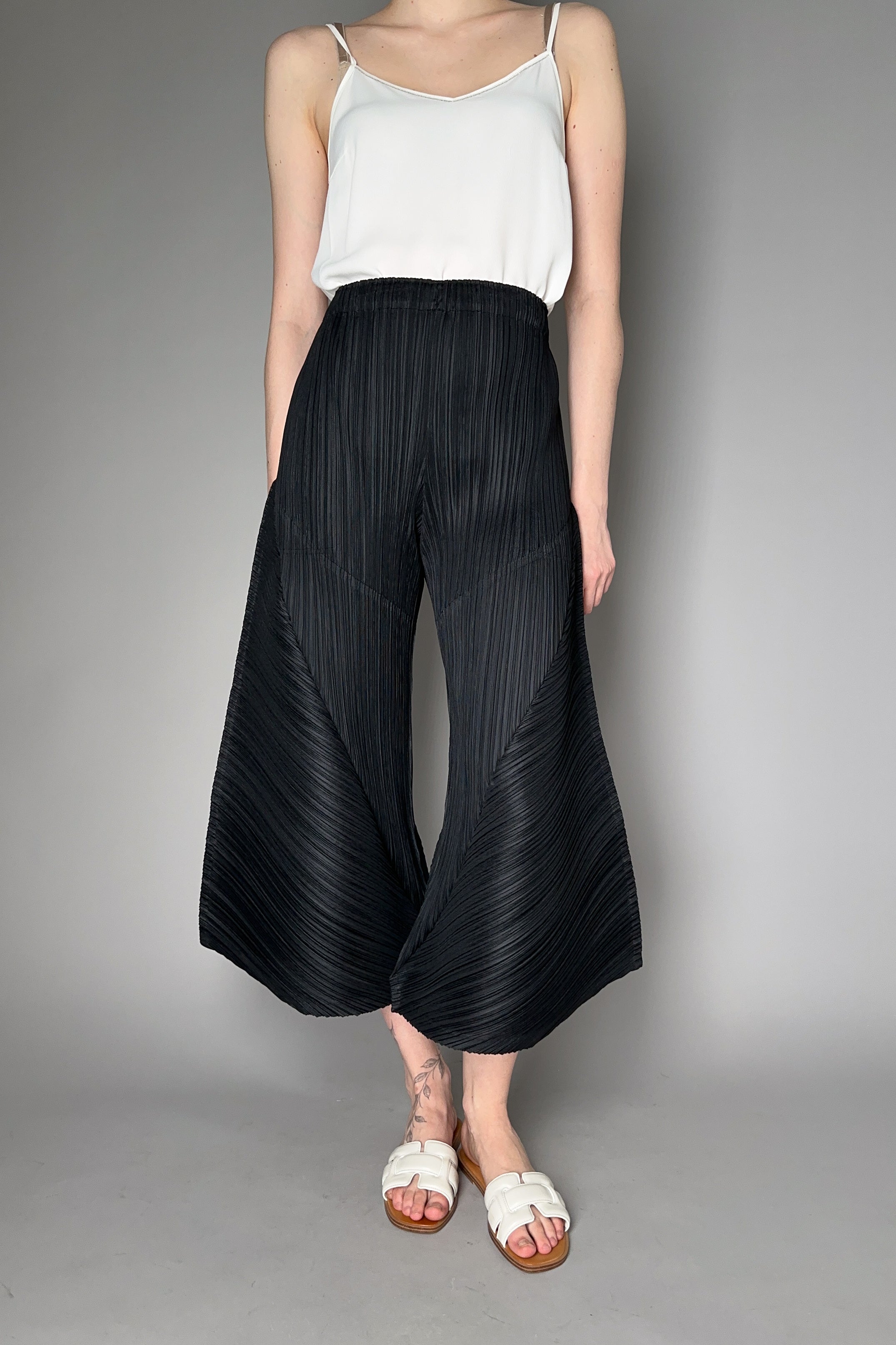 Pleats Please Issey Miyake Thicker Bottoms 2 Trousers in