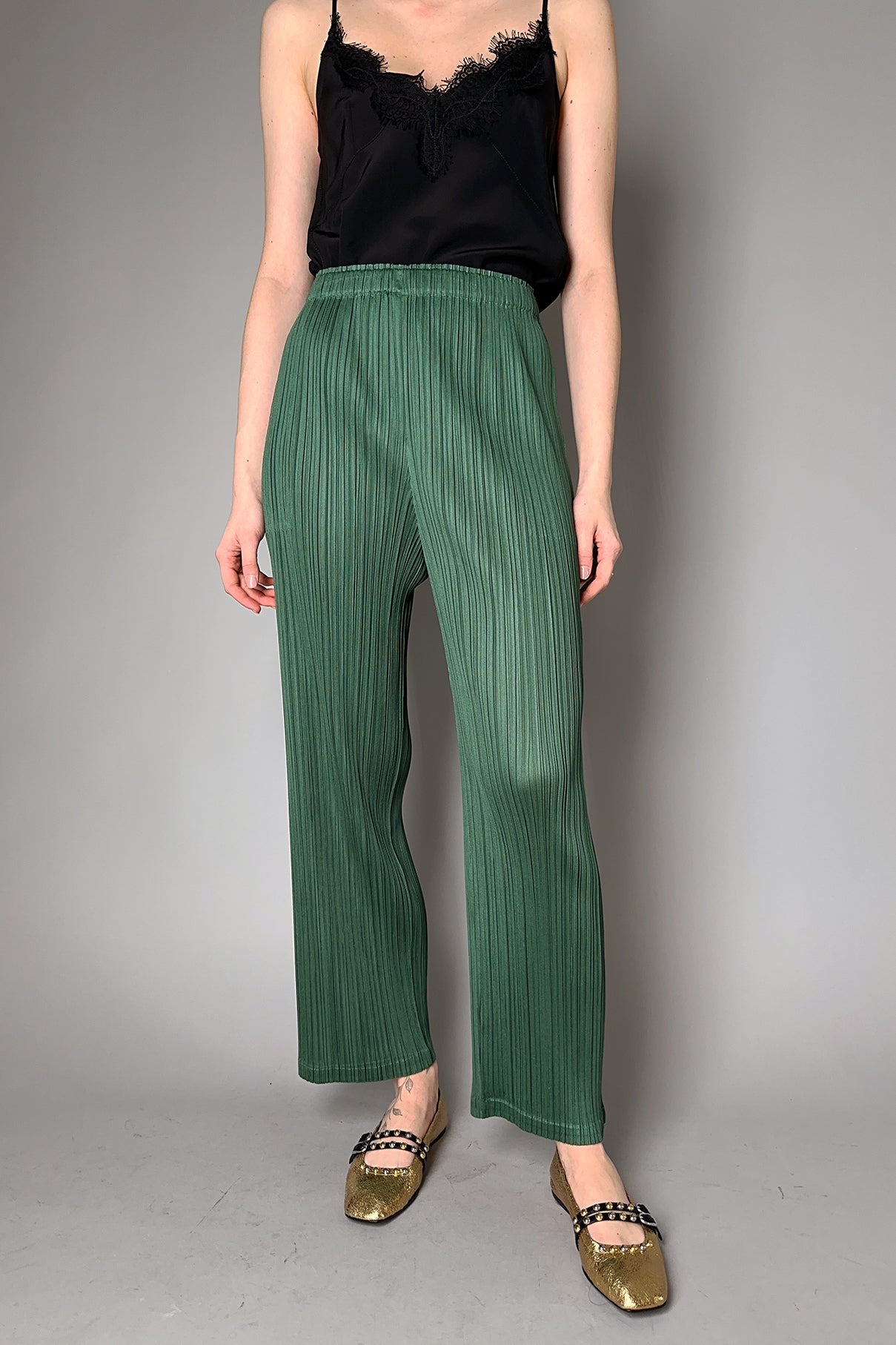 Pleats Please Issey Miyake Monthly Colors: December Pants in