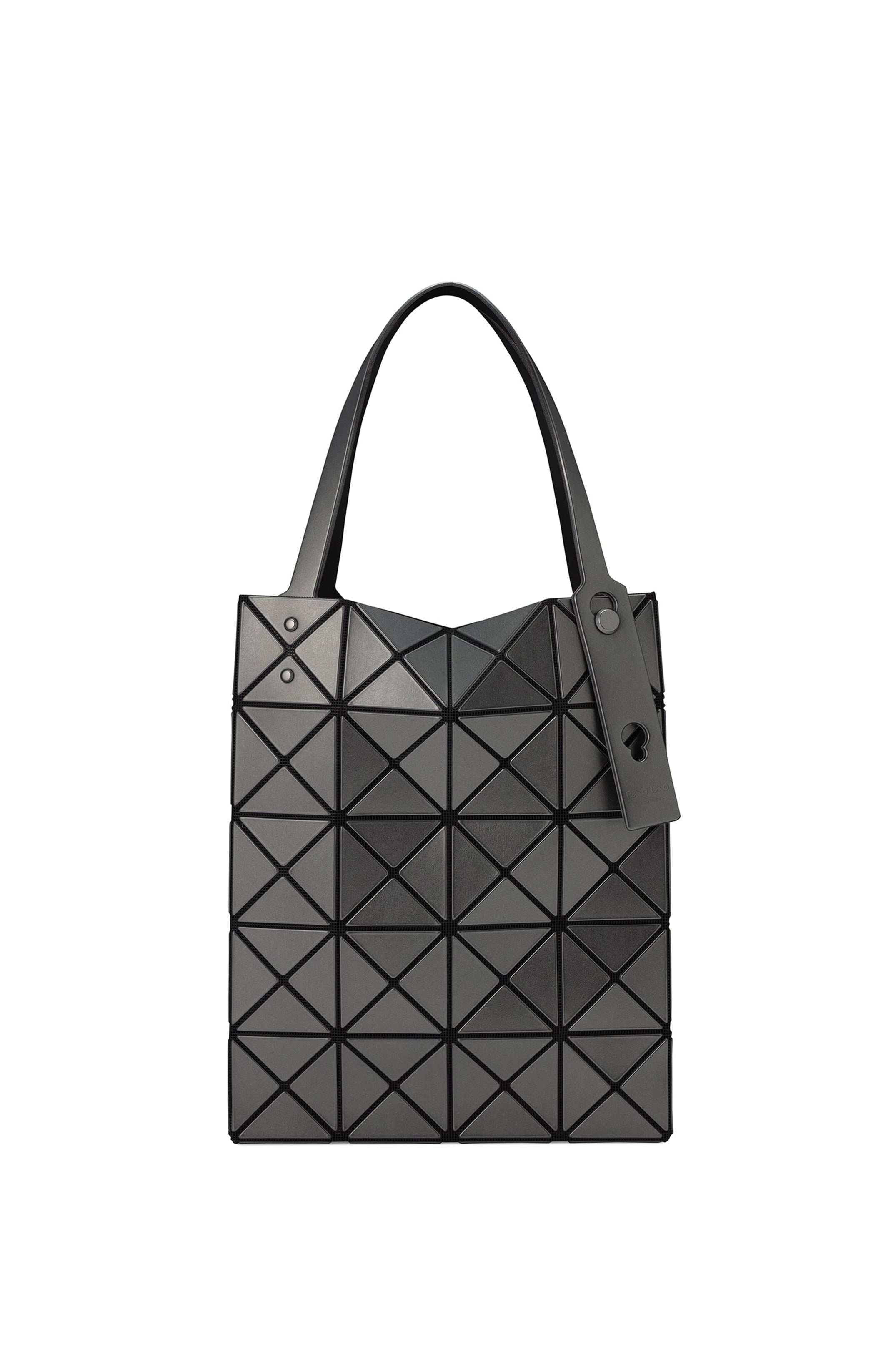 Bao Bao Issey Miyake Lucent Boxy Tote Bag in Dark Silver – Ashia Mode
