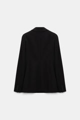 Dorothee Schumacher Punto Milano Buttoned Blazer in Black