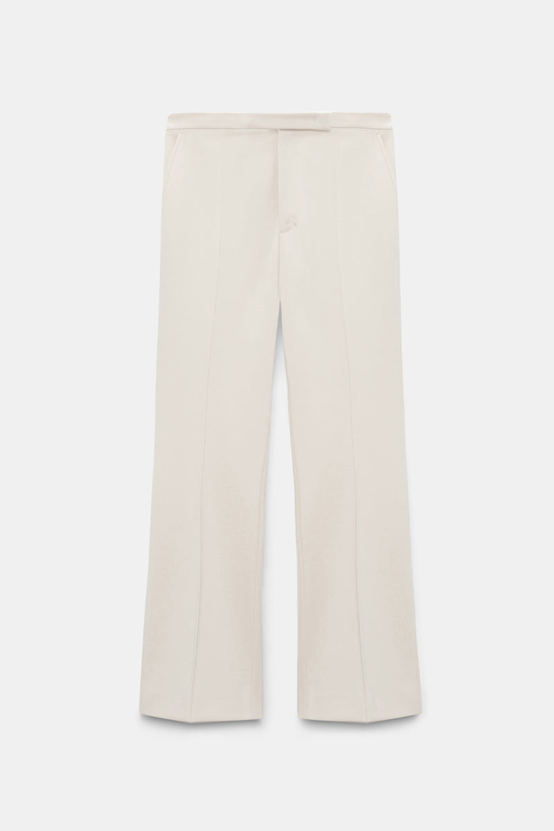 Dorothee Schumacher Punto Milano Cropped Flares in Oat