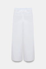 Dorothee Schumacher Relaxed Cotton Poplin Pants in White