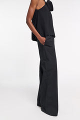 Dorothee Schumacher Relaxed Cotton Poplin Pants in Black