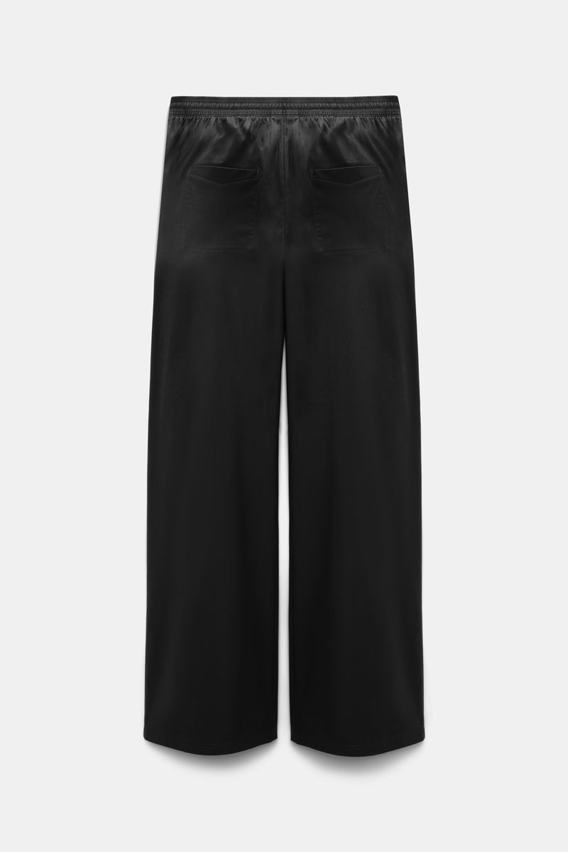 Dorothee Schumacher Relaxed Cotton Poplin Pants in Black