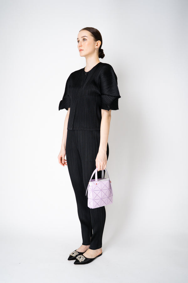 Bao Bao Issey Miyake Mini Carat Matte Hand Bag in Lilac