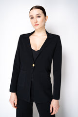 D. Exterior  Knit Blazer in Black Vancouver. Shop Online or in Store.