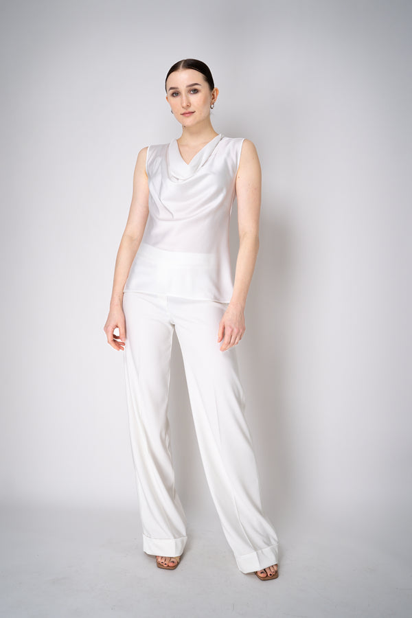 D. Exterior Long Cady Trousers in White Vancouver. Shop Online or in Store.