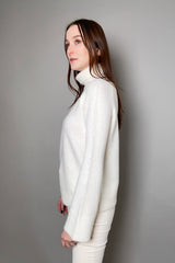 Dorothee Schumacher Cozy Comfort Pullover in Camellia White