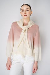 Fabiana Filippi Mohair Blend Sequined Mini Shawl in Off-White Vancouver. Shop Online or in Store.