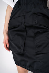 Nº21 Faille Cargo Skirt in Black Vancouver. Shop Online or in Store