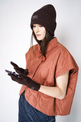 Rag & Bone Addison Tech Gloves in Chocolate Brown Vancouver. Shop Online or in Store