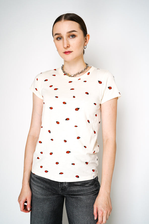 Rag & Bone All Over Lady Bug Cotton Tee Vancouver. Shop Online or in Store. 