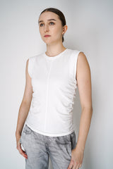 Rag & Bone Juliet Smocked Tank in White Vancouver. Shop Online or in Store. 