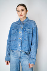 Rag & Bone Miramar Jaiden Denim Print Jacket Vancouver. Shop Online or in Store. 