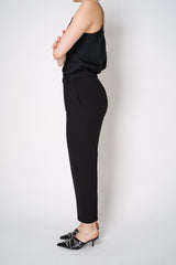 Antonelli Rosalba Cropped Crepe Pants in Black Vancouver. Shop Online or in Store. 