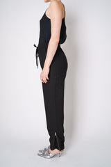 Lorena Antoniazzi Feather Weight Silk Blend Camisole in Black Vancouver. Shop Online or in Store. 