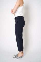 Dorothee Schumacher Emotional Essence Cigarette Pants in Navy