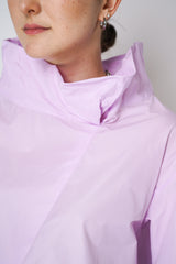 Peter O. Mahler Taffeta High Neck Top in Lilac Vancouver. Shop Online or in Store.