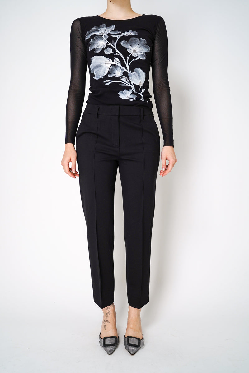 Dorothee Schumacher Emotional Essence Cigarette Pants in Black