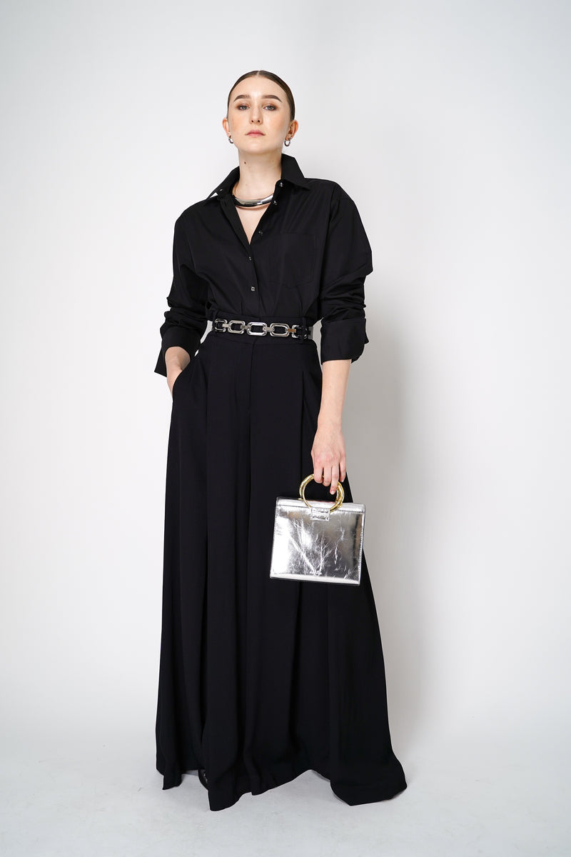 Sara Roka Viscose Palazzo Pants in Black Vancouver. Shop Online or in Store.