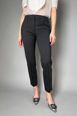 Dorothee Schumacher Emotional Essence Cropped Pants in Dark Charcoal Grey Vancouver. Shop Online or in Store.