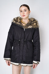 Moschino Jeans Reversible Faux Fur Coat Vancouver. Shop Online or in Store.