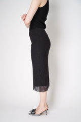 Philosophy di Lorenzo Serafini Lace Midi Skirt in Black