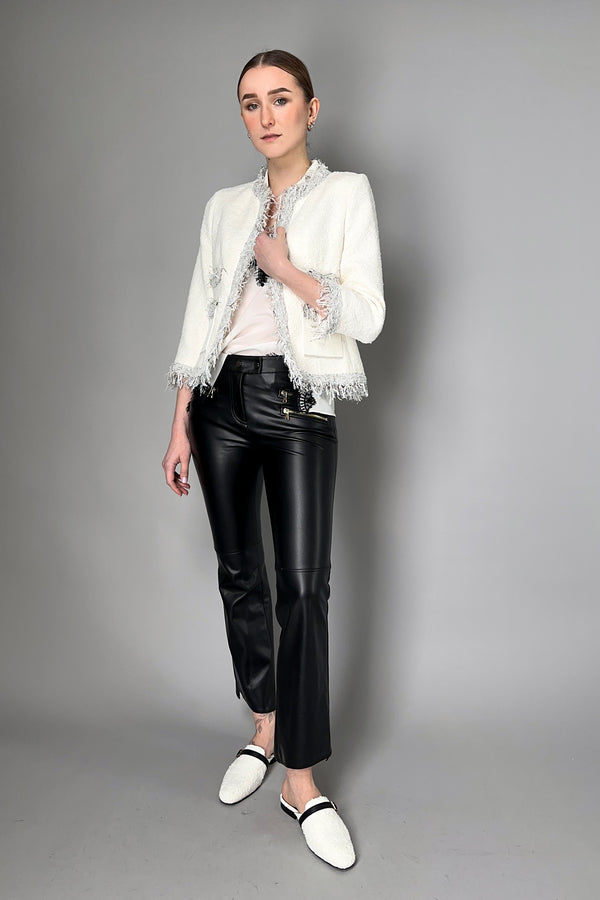 Lorena Antoniazzi skinny leather leggings - Grey