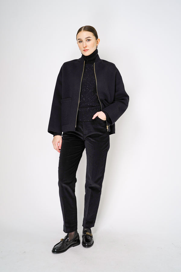 Lorena Antoniazzi  Corduroy Trousers in Black