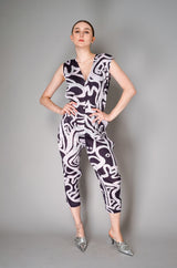 Pleats Please Issey Miyake SEEKER Jumpsuit in Light Purple Vancouver. Shop Online or in Store. 