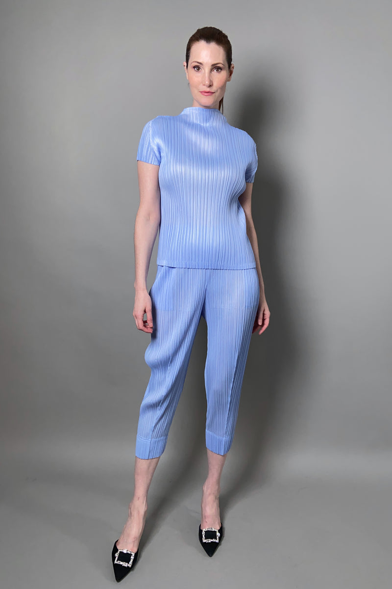 Pleats Please Issey Miyake Monthly Colours: July Pants in Light