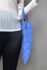 Bao Bao Issey Miyake Lucent One-Tone Tote Bag in Periwinkle Blue